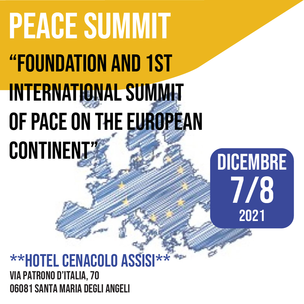 Scopri di più sull'articolo Peace Summit – Assisi 07-08.12.2021